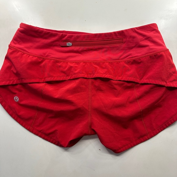 LULULEMON Red Women's Shorts - Picture 2 of 4